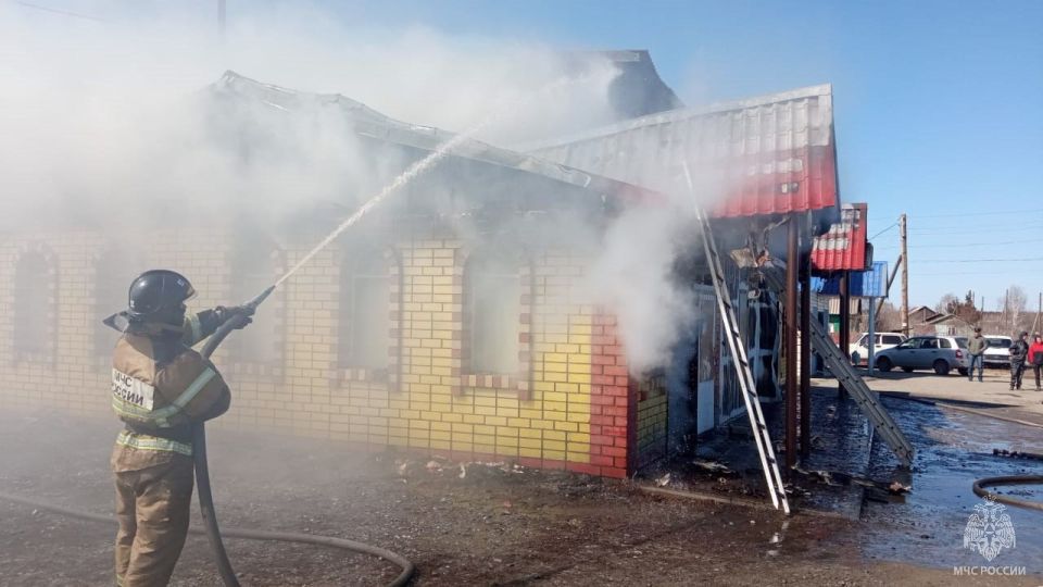  Пожар в кафе Новичихи