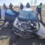 Появились фото с места смертельной аварии с Audi в Алтайском крае