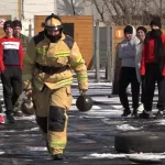 Пожарный кроссфит. В Барнауле прошли открытые тренировки со спасателями