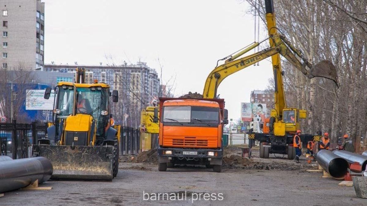 Модернизация тепловых сетей в Барнауле 