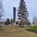 В Барнауле Мемориал Славы готовят к предстоящему Дню Победы