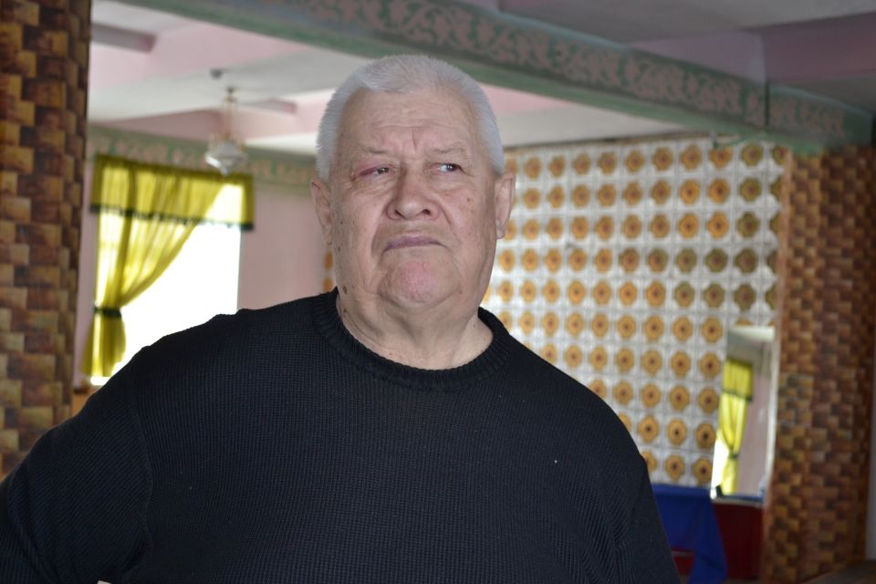 Председатель совета ветеранов Огней Анатолий Кузнецов