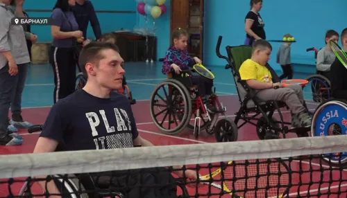 В Барнауле инвалиды-колясочники смогут бесплатно заниматься теннисом