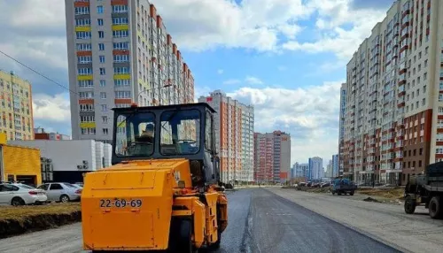 В Барнауле возобновили строительство дороги по улице 65 лет Победы