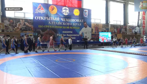 Соревнования по греко-римской борьбе памяти Раффи Исраеляна прошли в Барнауле