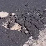Жители алтайского района пожаловались на разрушение свежей дороги