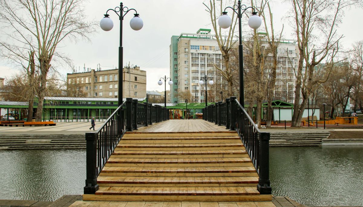 Фото Парка Юбилейного Барнаул