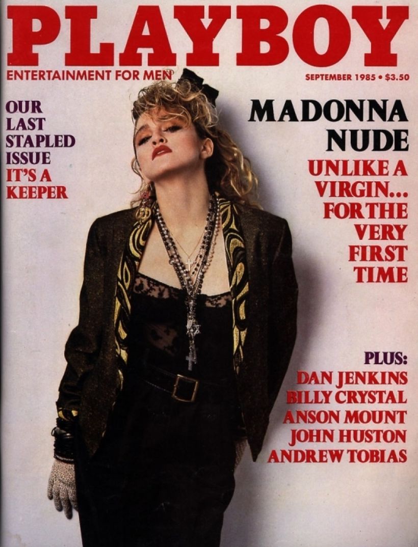 Мадонна на обложке Playboy, 1985 год Фото:Playboy