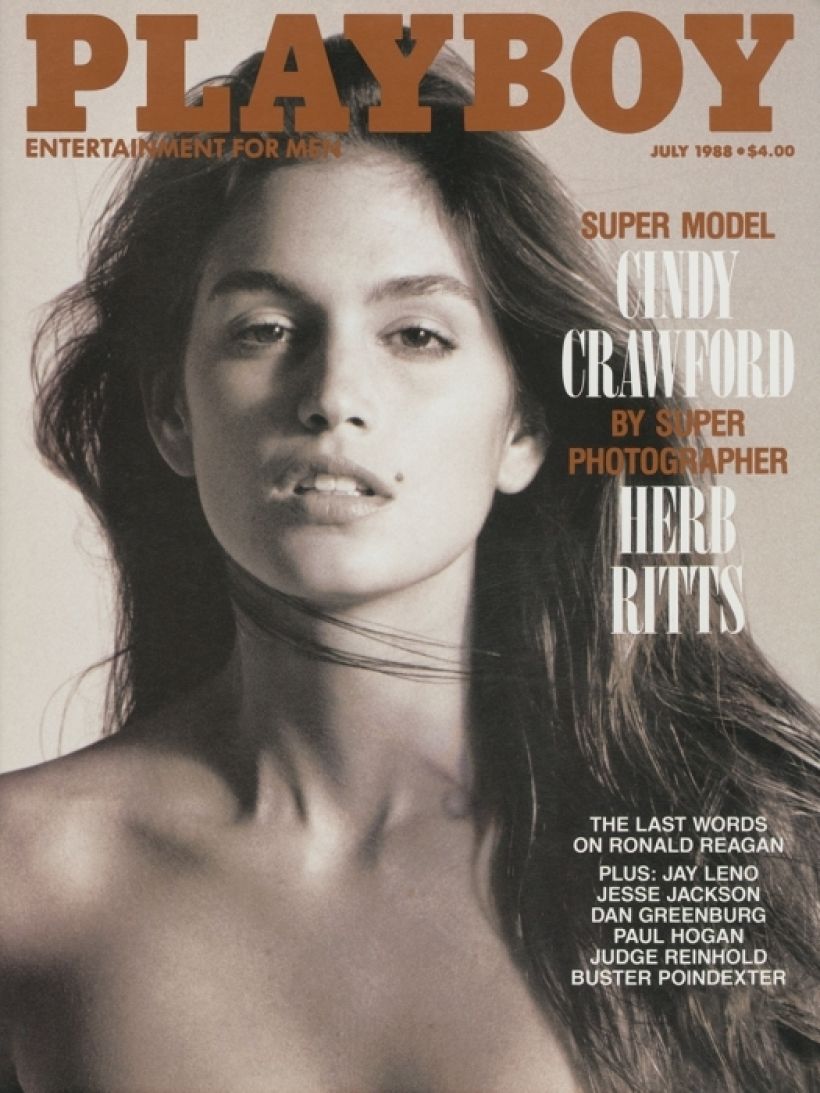 22-летняя Синди Кроуфорд на обложке Playboy, 1988 год Фото:Playboy