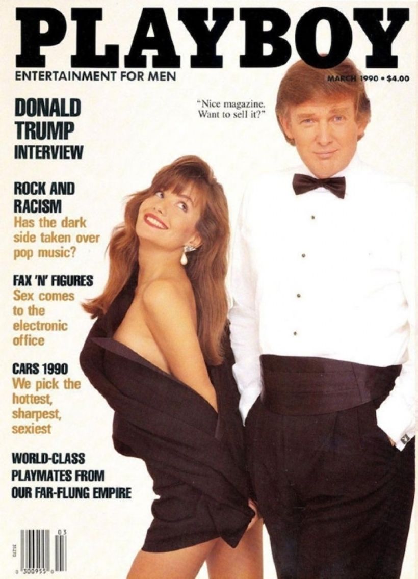 Дональд Трамп на обложке Playboy, 1990 год  Фото:Playboy