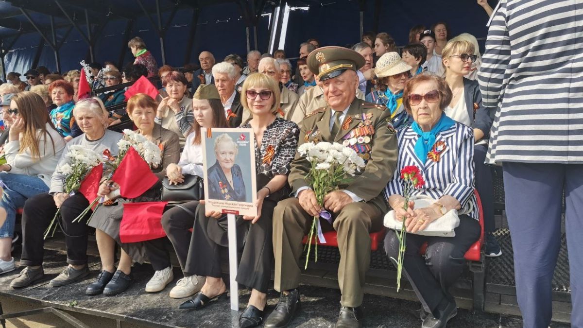 День Победы в Барнауле 