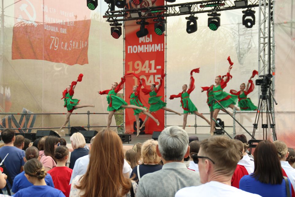 День Победы в Барнауле. 9 мая 2023 года