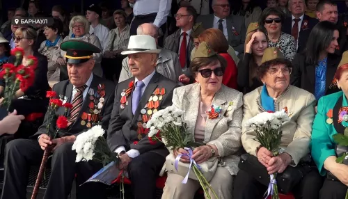 Как в Барнауле отметили 78-ю годовщину победы в Великой Отечественной войне