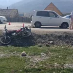 На Алтае произошло два ДТП с подростками-мотоциклистами и туристами