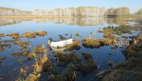 В Сибири иномарка слетела в пруд – погибли четыре студента и девушка