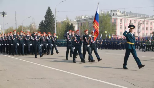 Стало известно, сколько человек приняли участие в праздновании 9 Мая в Барнауле