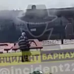 На железнодорожной станции в Славгороде горел поезд