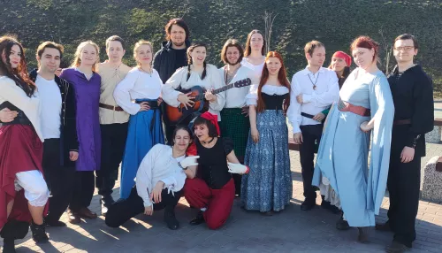 Барнаульские исторические танцоры сняли клип под песню Короля и шута