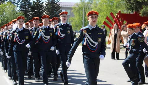 В Барнауле прошел отчетный фестиваль кадетского корпуса Спасатель. Фото