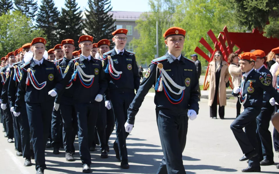 В Барнауле прошел отчетный фестиваль кадетского корпуса Спасатель. Фото