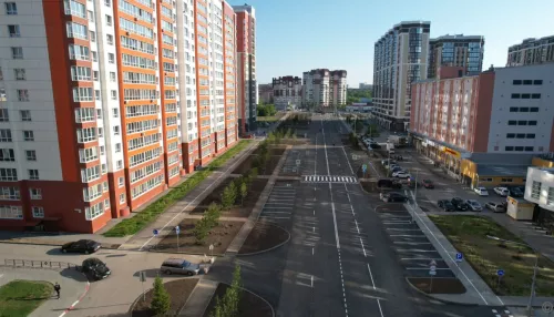 В Барнауле открыли проезд транспорта по улице 65 лет Победы