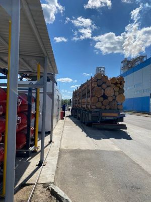 Метановая заправка для тягачей