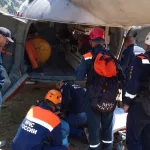 На Алтае мужчину с травмой спины эвакуировали вертолетом