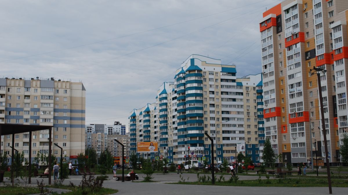 Новостройки. Индустриальный район Барнаула 