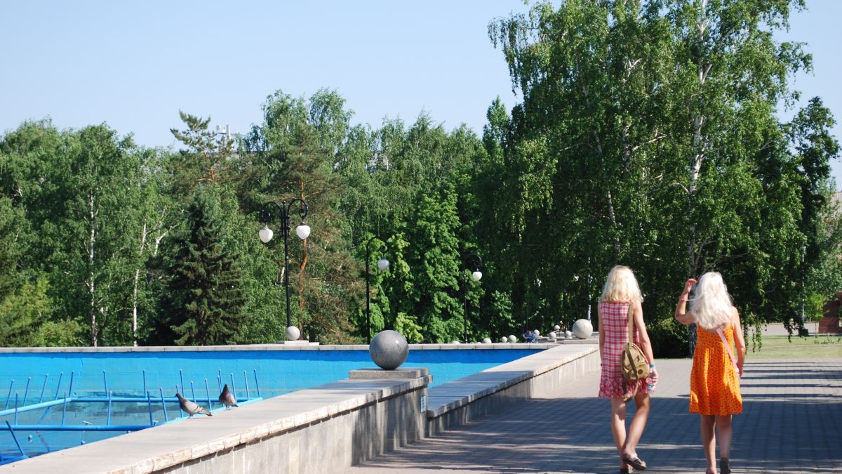 Аномальная жара в Барнауле 