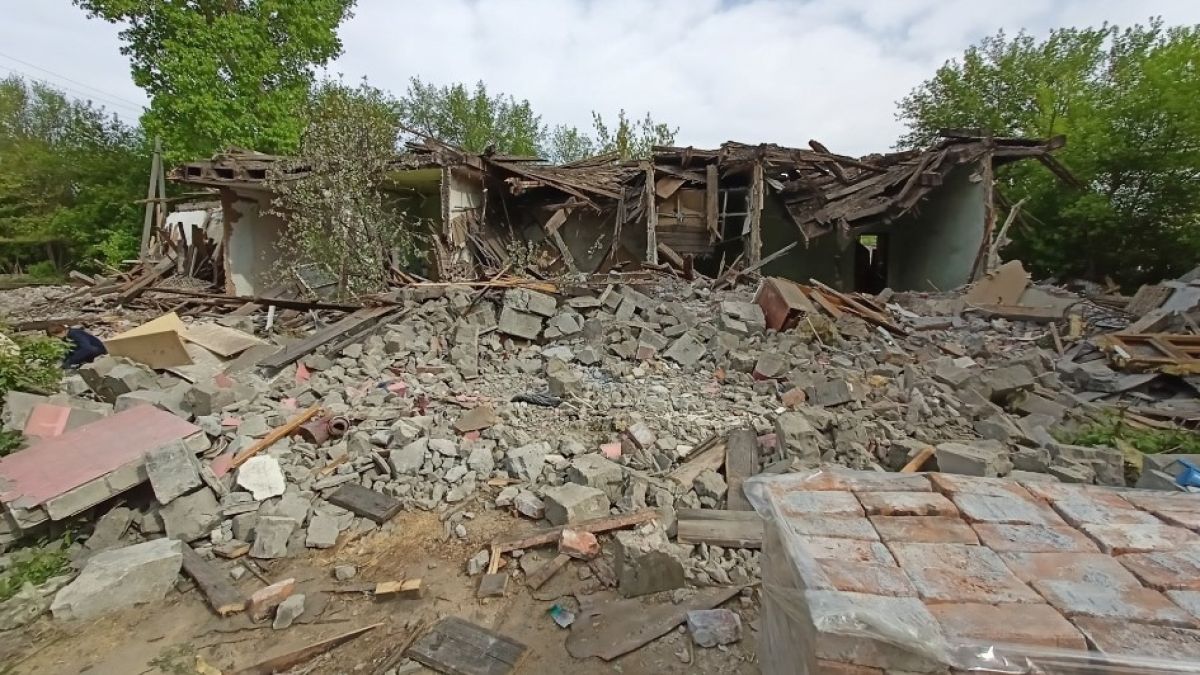 Снос аварийных домов в Барнауле