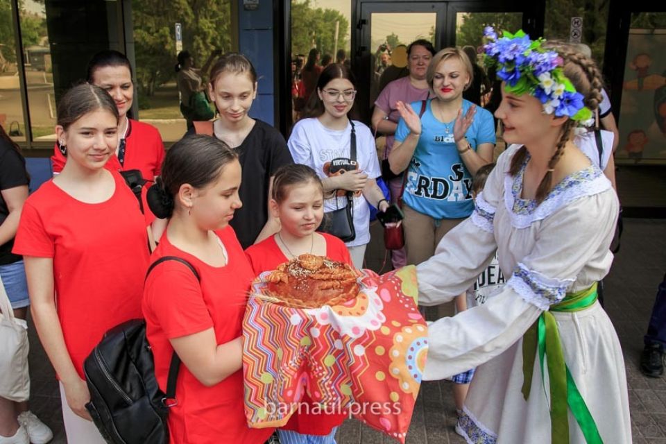 Встреча гостей из Донбасса