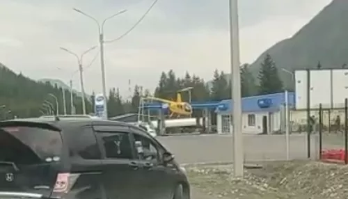На Алтае наказали пилота желтого вертолета после низкого полета