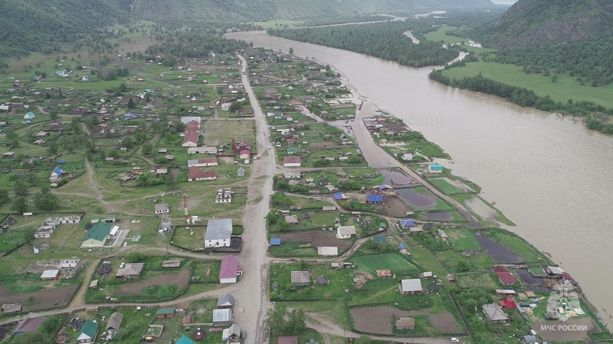 Паводок в Республике Алтай