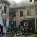 В Барнауле повторно вспыхнул расселенный многоквартирник на ВРЗ