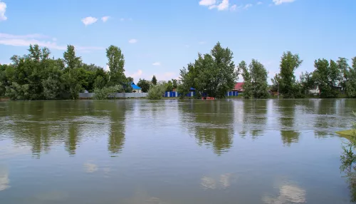 До критической отметки уровня воды в Оби у Барнаула осталось 3 см