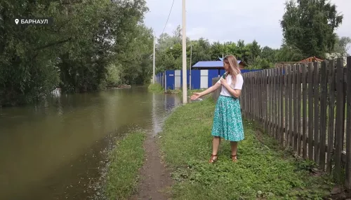 Один сантиметр отделяет жителей Барнаула от критического уровня воды в Оби