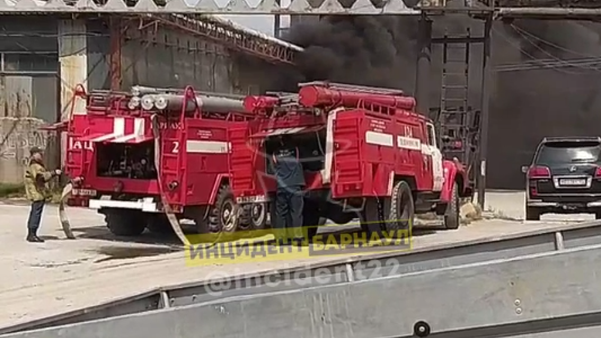 Пожар на ул. Попова