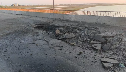 Что известно об атаке ВСУ на мосты на границе Херсонской области и Крыма