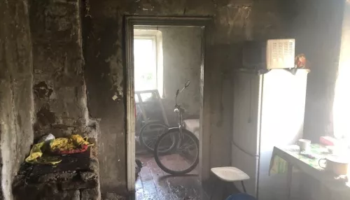 В Алтайском крае при пожаре в жилом доме погиб мужчина