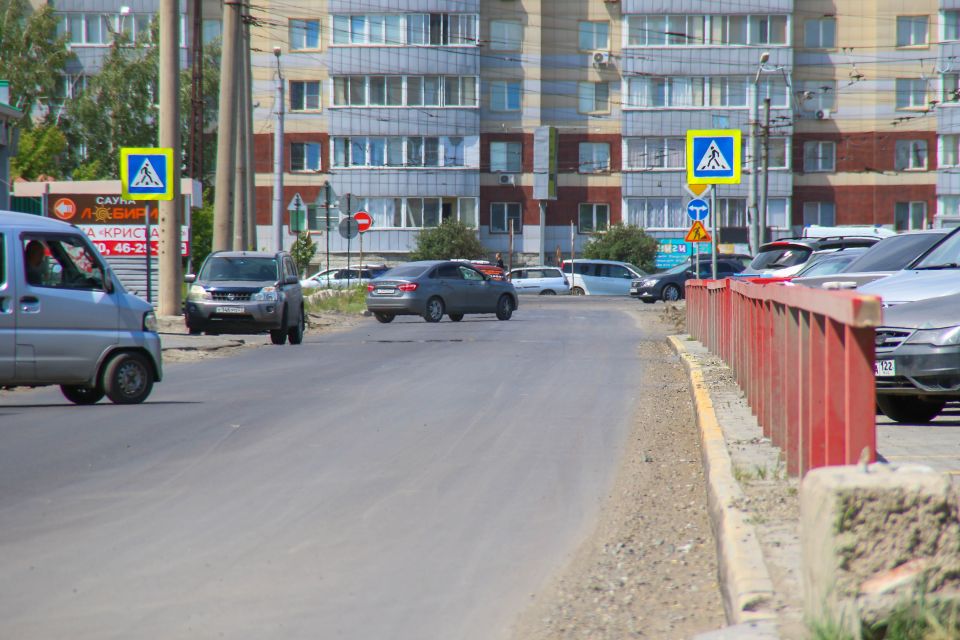 Ремонт дорог Барнаула по национальному проекту 