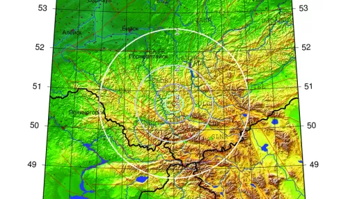В Республике Алтай произошло землетрясение магнитудой 4,1