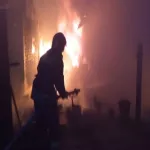 Сгорели Газель и Honda: в Заринске ночью произошло два крупных пожара