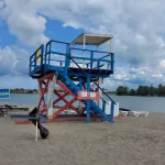 В Барнауле городской пляж на острове Помазкин готов к приему посетителей