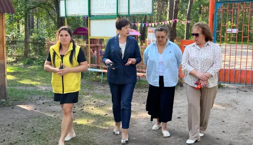 Председатель БГД Галина Буевич проверила, как организован отдых в детском лагере