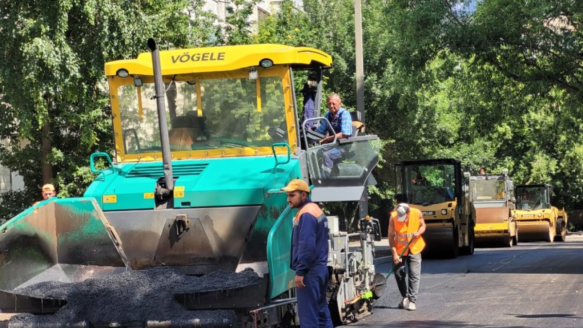 Ремонт дорог в Барнауле