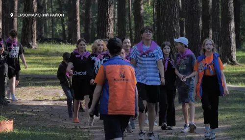 Отдых детей в алтайском лагере проверила председатель БГД Галина Буевич