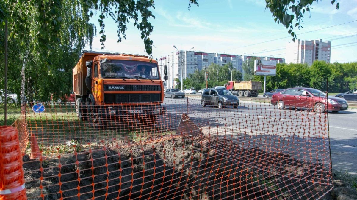 Строительство системы ливневок в Барнауле