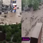 На алтайской горе Синюха из-за грязевого потопа застряли более 500 человек