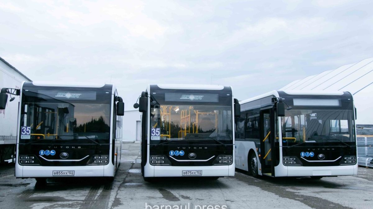 Новые автобусы большой вместимости