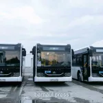 В Барнауле на маршрут вышли новые большие автобусы. Как они выглядят